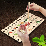 Planting Ruler Solid Wood Seed Spacing & Depth