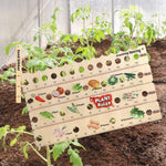 Planting Ruler Solid Wood Seed Spacing & Depth