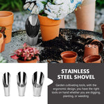 Planting Scoop Stainless Steel Ergonomic & Non-Slip Handle