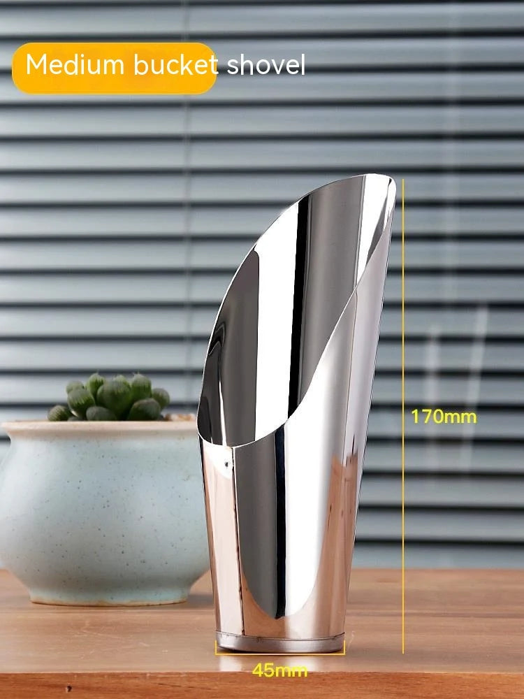Planting Scoop Stainless Steel Ergonomic & Non-Slip Handle