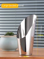 Planting Scoop Stainless Steel Ergonomic & Non-Slip Handle