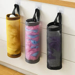 Plastic Bag Organizer Hanging Mesh Set of 3