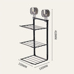 Plate Rack Wall-Mounted Foldable 3-Tier