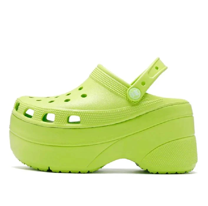 Platform Clogs 4 Inch Breathable & Slip-Resistant