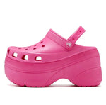 Platform Clogs 4 Inch Breathable & Slip-Resistant