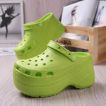 Platform Clogs 4 Inch Breathable & Slip-Resistant