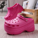 Platform Clogs 4 Inch Waterproof & Slip-Resistant