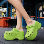 Platform Clogs 4 Inch Waterproof & Slip-Resistant
