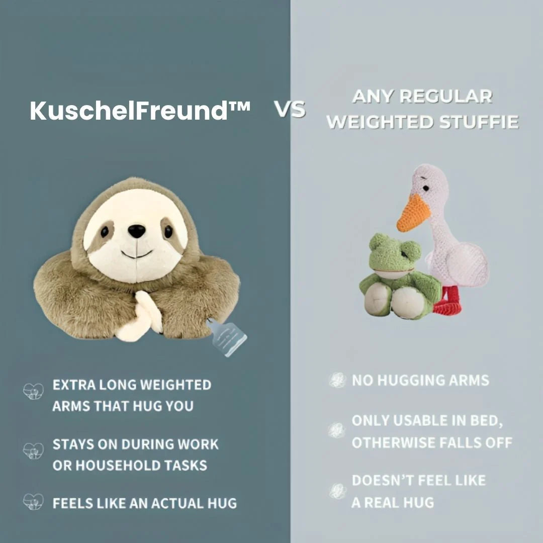 Plush Animal Toy Soft Faux Fur Extra-Long Hugging Arms