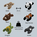 Plush Animal Toy Soft Faux Fur Long Arms 18-Inch