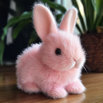 Plush Bunny Toy Interactive Hopping & Gentle Sounds