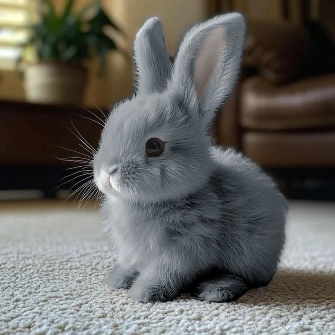 Plush Bunny Toy Interactive Hopping & Gentle Sounds