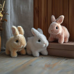Plush Bunny Toy Interactive Hopping & Gentle Sounds