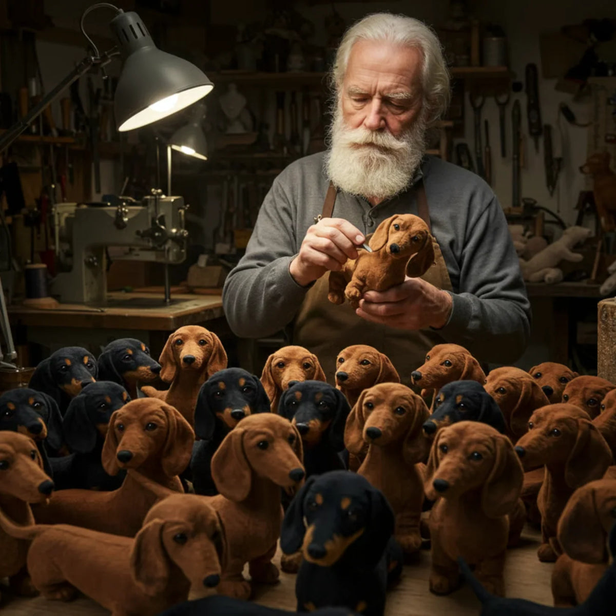 Plush Dog Toy Touch-Activated Lifelike Movements Soft Fur