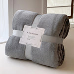 Plush Fleece Blanket Ultra-Soft & Warm Machine Washable