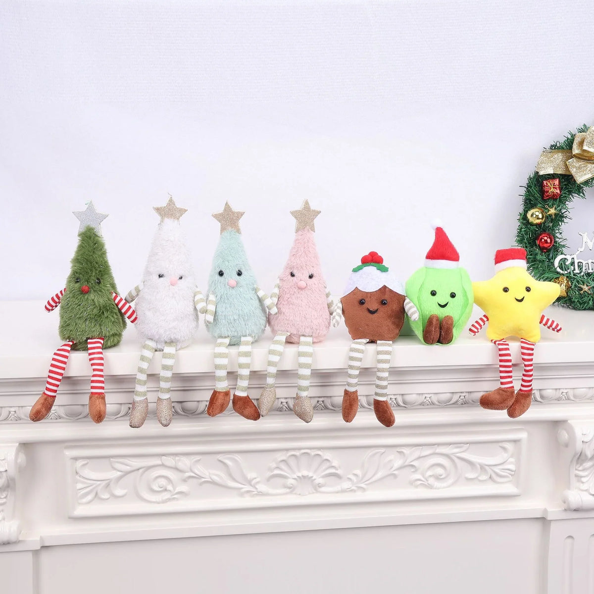 Plush Pastry Figurine Soft Plush Icing & Berry Appliqué