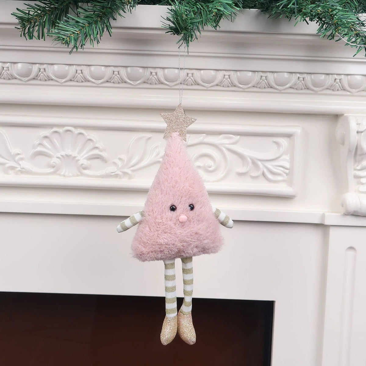 Plush Pastry Figurine Soft Plush Icing & Berry Appliqué