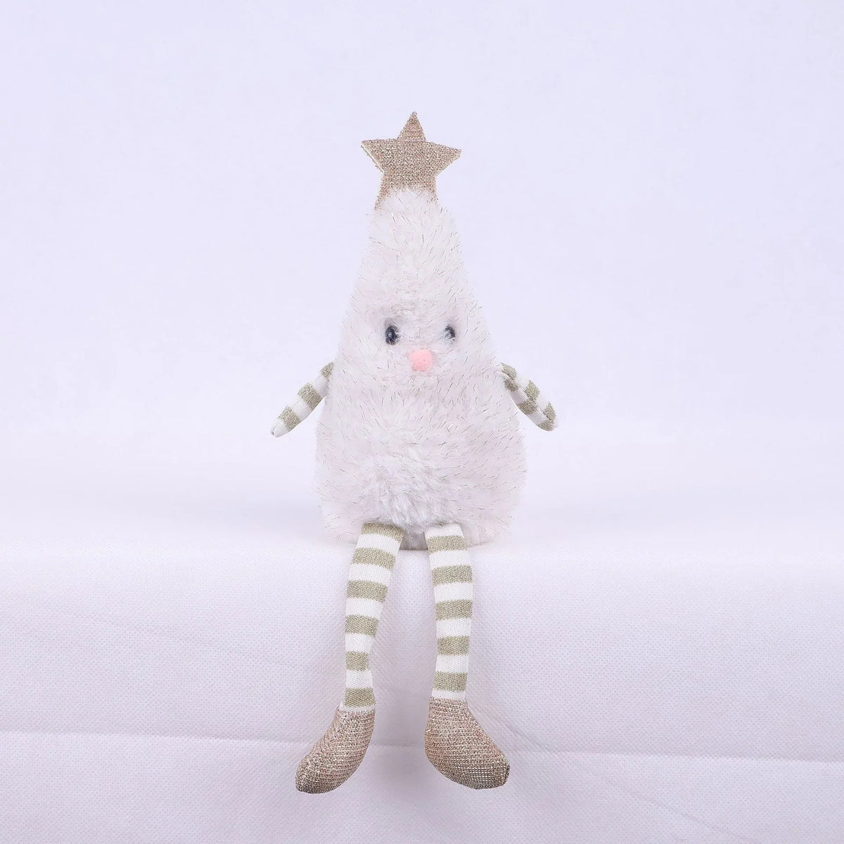 Plush Pastry Figurine Soft Plush Icing & Berry Appliqué