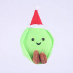 Plush Pastry Figurine Soft Plush Icing & Berry Appliqué