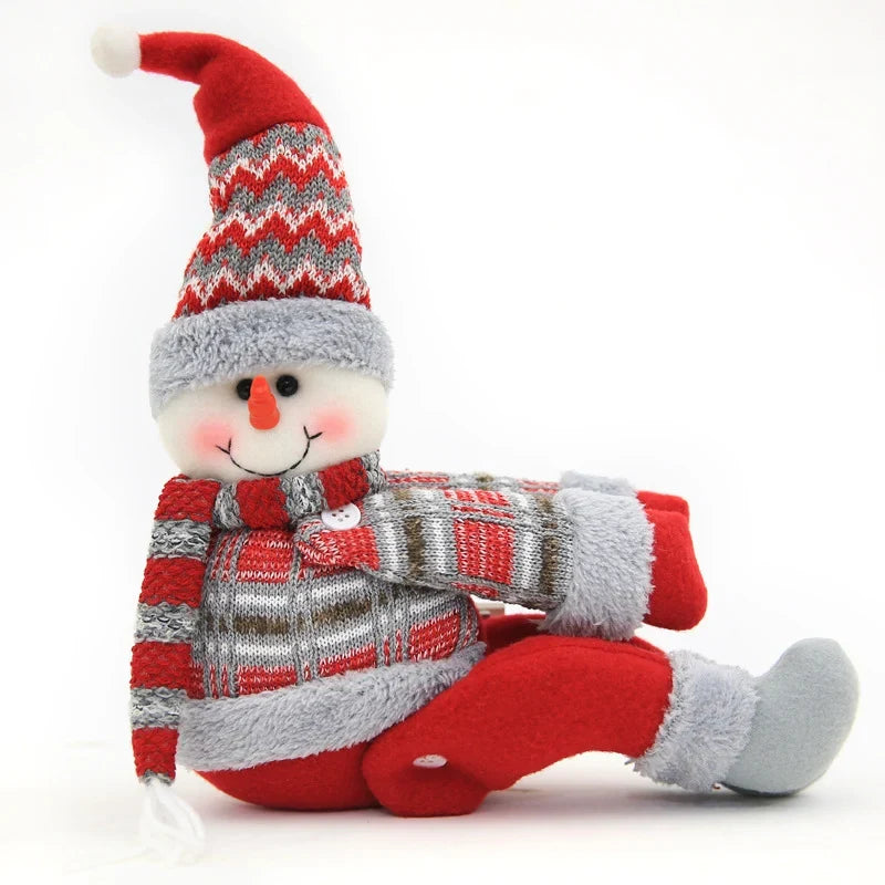 Plush Reindeer Soft Plush Cardigan & Antlers