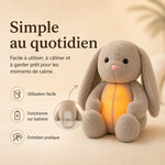 Plush Toy Breathing Motion Night Light & Soothing Sounds