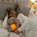 Plush Toy Breathing Motion Night Light & Soothing Sounds