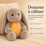 Plush Toy Breathing Motion Night Light & Soothing Sounds