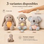 Plush Toy Breathing Motion Night Light & Soothing Sounds