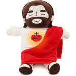 Plush Toy Jesus Design Gentle Breathing Motion