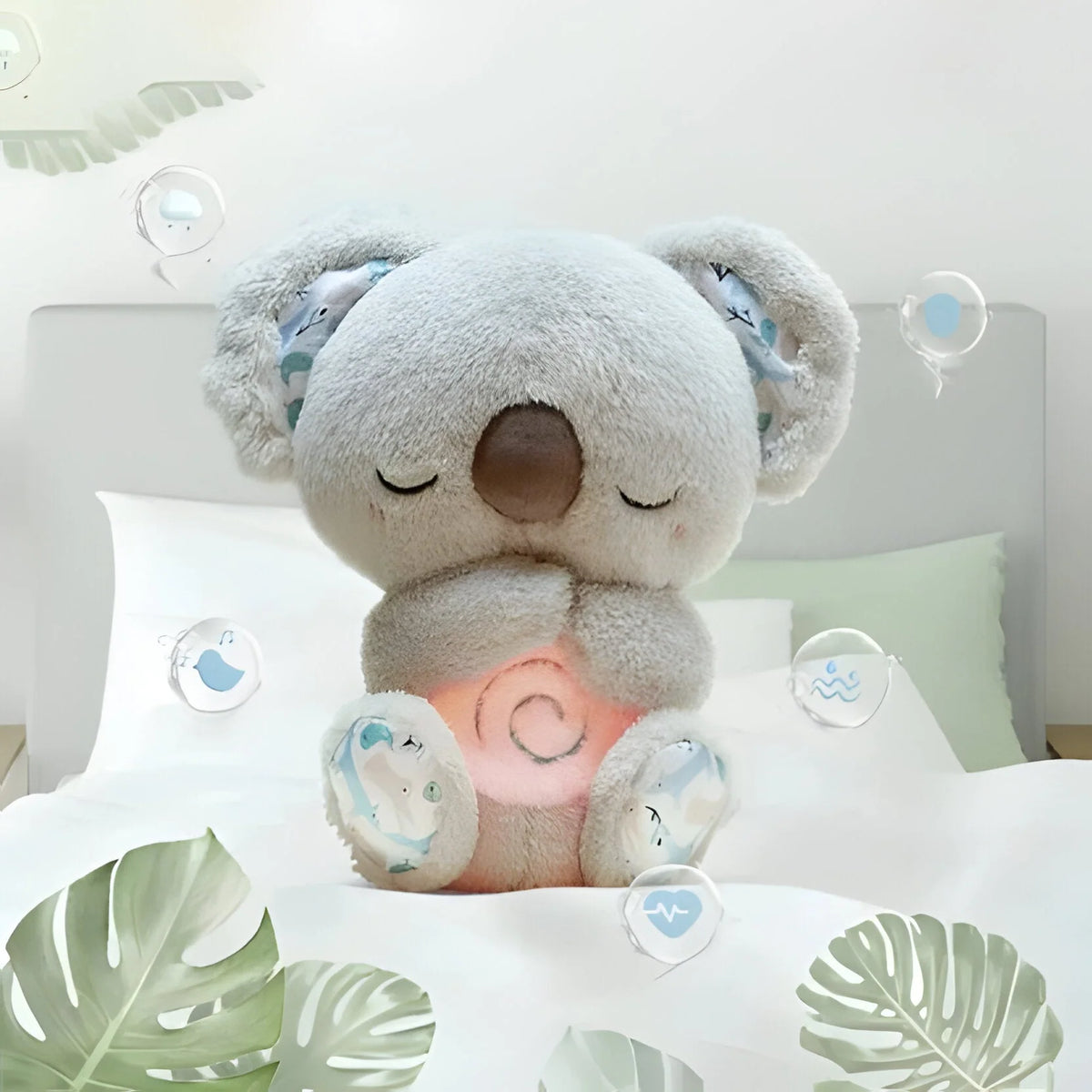 Plush Toy Rhythmic Motion & Heartbeat Sound Removable Module