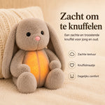 Plush Toy Simulated Breathing Night Light & Soothing Sounds