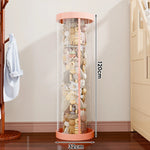 Plush Toy Storage Organizer Transparent Vertical Space-Saving