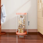 Plush Toy Storage Organizer Transparent Vertical Space-Saving