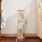 Plush Toy Storage Organizer Transparent Vertical Space-Saving