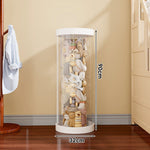 Plush Toy Storage Organizer Transparent Vertical Space-Saving