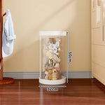 Plush Toy Storage Organizer Transparent Vertical Space-Saving