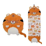 Plush Toy With Integrated Sleeping Bag Machine Washable Foldable Design