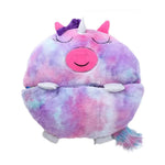 Plush Toy With Integrated Sleeping Bag Machine Washable Foldable Design