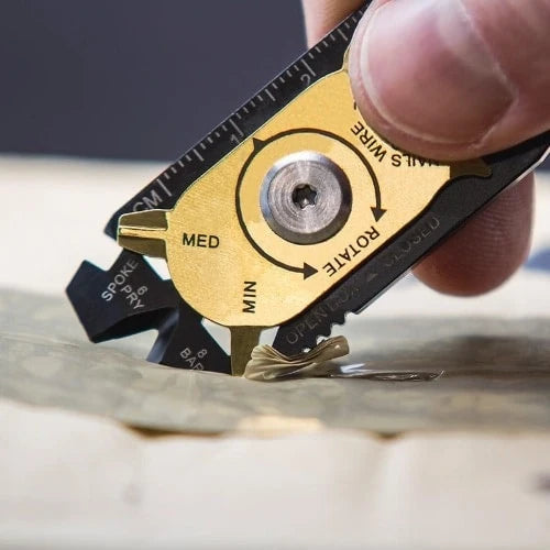 Pocket Multitool 20-in-1 Rotating Stainless Steel