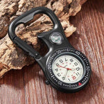 Pocket Watch Clip-On Carabiner Luminous Dial