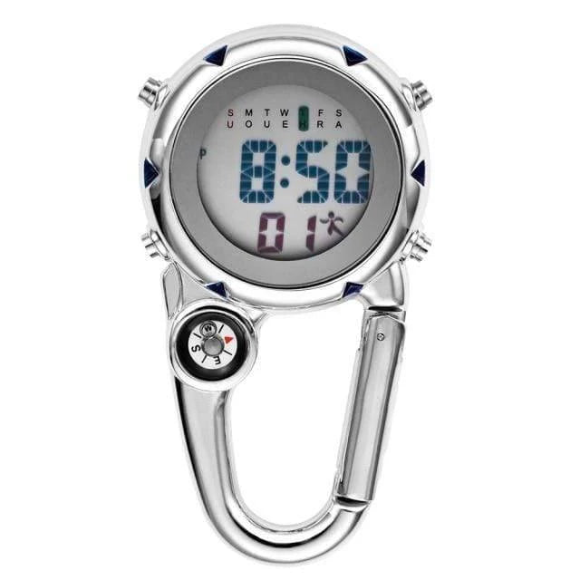Pocket Watch Clip-On Carabiner Luminous Dial
