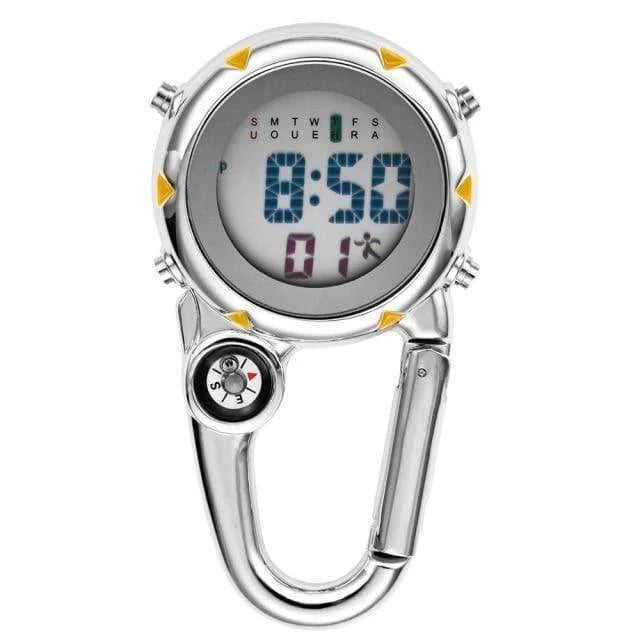 Pocket Watch Clip-On Carabiner Luminous Dial