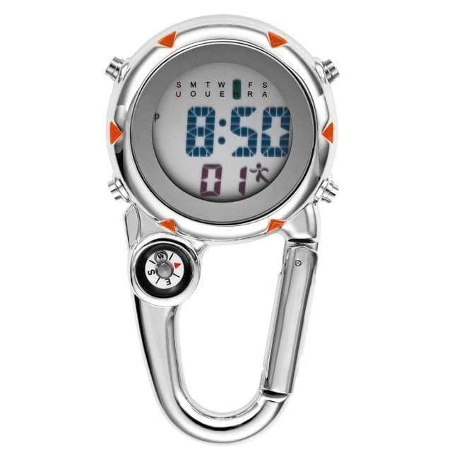 Pocket Watch Clip-On Carabiner Luminous Dial