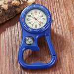 Pocket Watch Clip-On Carabiner Luminous Dial