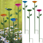 Pollinator Water Station Flower-Shaped Cups & Weather-Resistant Metal