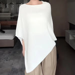 Poncho Merino Wool Lightweight Temperature-Regulating Warmth