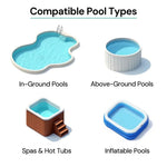 Pool Cleaner Cordless & Rechargeable Interchangeable Heads