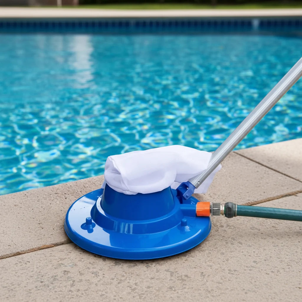 Pool Cleaner Water-Pressure Powered Reusable Filter Bag