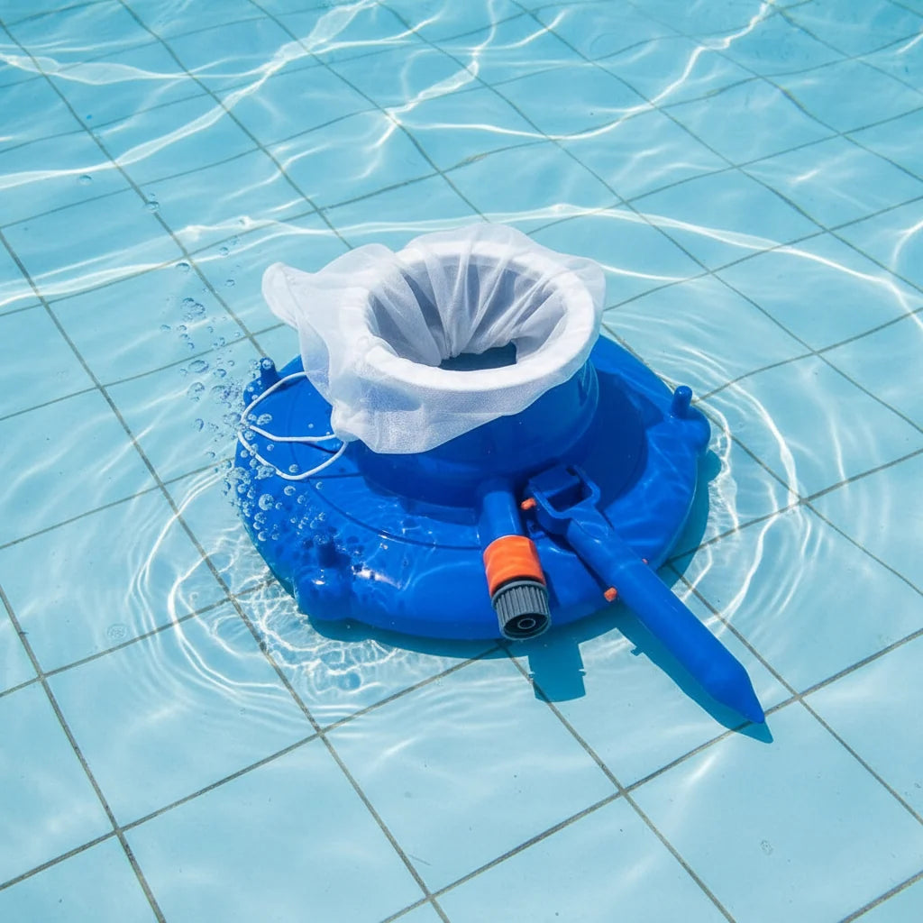 Pool Cleaner Water-Pressure Powered Reusable Filter Bag