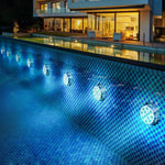 Pool Lights Submersible RGB Dimmable Remote-Controlled